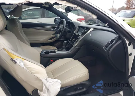 2017 Infiniti Q60 3.0T Premium z USA, uszkodzony, nr VIN JN1EV7EL2HM550956